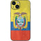Ecuador Flag Distressed iPhone 14 Plus Skin